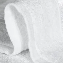 Story@home Set of 4 White Solid 450GSM Bath Towel image 2