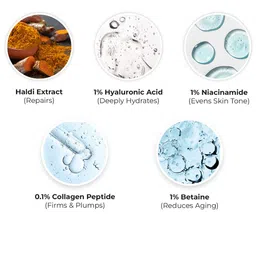 DR. SHETHS Haldi & Hyaluronic Acid Serum for Intense Hydration - 30 ml image 3