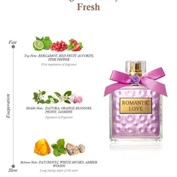 PARIS ELYSEES Woman Romantic Love Eau De Parfum 100ml image 4