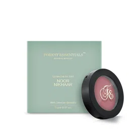 Forest Essentials Noor Nikhaar Satin Cheek Tint with Sweet Almond Oil 5g - Gulaabi image 3