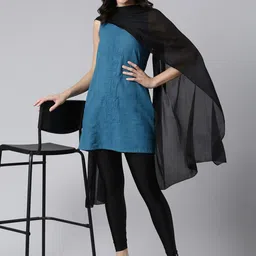 TWIN BIRDS Pack Of 2 Shimmer Lightweight Dupatta image 4