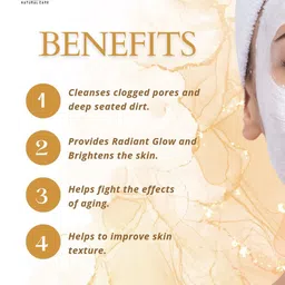 Verdant Natural Care Gold Multi-Vitamin Face Scrub with Licorice Extract - 100 ml image 4