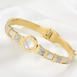 Designs & You Gold-Plated Bangle Style Bracelet image 3