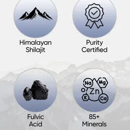 Herbal max Shilajit Extract Fulvic Acid Herbal Supplement Capsule - 30 Capsules image 5