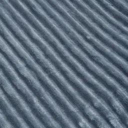 FABINALIV Blue & White Striped 300 TC King Bedsheet Set 2.50 m x 2.25 m image 4