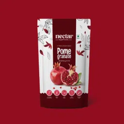 Nectar Superfoods Freeze Dried Pomegranate | No Preservatives, No Added Sugar, Healthy Dried Fruit | 100% Natural, Vegan, Gluten Free Snack for Kids and Adults | 20 gram Pouch | Pack of 4-image-80