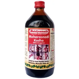 Baidyanath Nagpur Maharasnadi Kadha-Ayurvedic Tonic For Joint Pain And Muscle Stiffness-450 Ml-picture-24