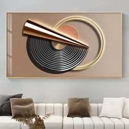 THE HANDMADE FLAIR 1 Piece Wood Abstract Wall Art-image-59