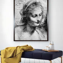 The Art House Black & Grey Canvas Painting Wall Art-picture-31