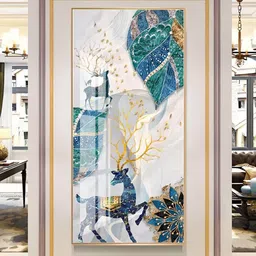 THE HANDMADE FLAIR 1 Piece Wood Abstract Wall Art-picture-24