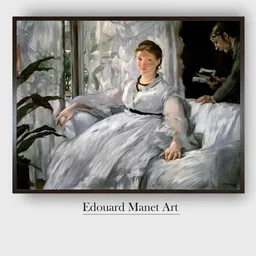 The Art House Grey & Brown Reading Wooden Framed Painting Wall Art-image-34
