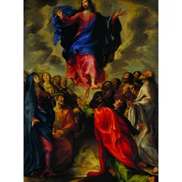 Inephos Brown & Blue Wooden Abstract Painting Wall Art-image-71