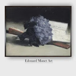 The Art House Grey & Purple Canvas Wall Art-picture-12