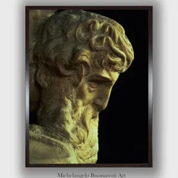 The Art House Black The Genius of Victory Wooden Framed Painting Wall Art-image-10