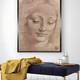 The Art House Beige Testa Di Giovinetta Painting Wall Art-image-8