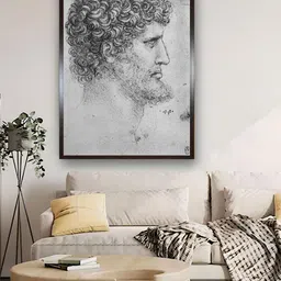 The Art House Black & White Canvas Painting Wall Art-picture-14