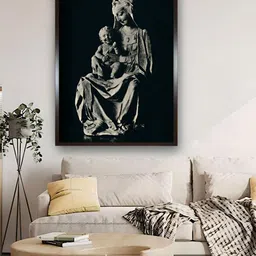 The Art House The Madonna With The Laughing Child Canvas Painting Wall Art-image-0