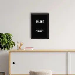 eCraftIndia Black & White Motivational Quote Art UV Wall Art Painting-picture-29