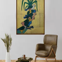 The Art House Multi-Coloured Abstract Painting Wall Art-image-31