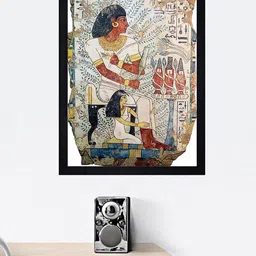 Gallery99 Multicolored Ascription Texture Paper Framed Wall Art-image-28