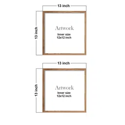 Art Street Set Of 2 Black & Red Paris And London Framed Canvas Wall Art image 3