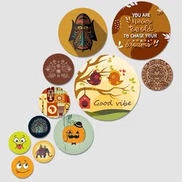 ArtVibes Set Of 11 Wooden Wall Art image 4