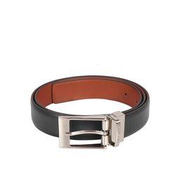 Hidesign Men Tang Closure Textured Reversible Leather Formal Belt-picture-9