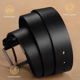 KAEZRI Men Leather Formal Belt image 4
