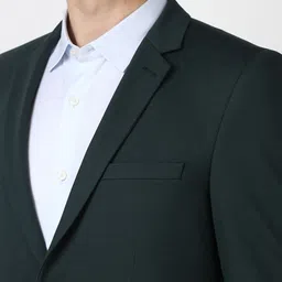 Peter England Elite Textured Slim Fit Formal Blazer image 2