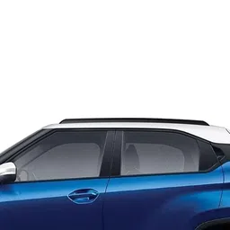 Drill Free Roof Rails Tata Punch ABS Original Look Black image 2