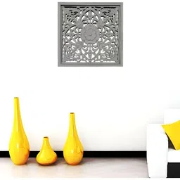 VAS collection home Grey Rectangle Shaped Wooden Wall Decor-picture-20