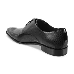 Metro Men Textured Leather Formal Derbys image 4
