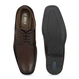 Sir Corbett Men Brown Solid Formal Derbys image 5