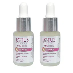 Lotus Herbals Set of 2 Probrite Illuminating Radiance Face Oil - 15 ml each image 1