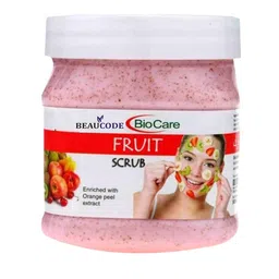 BEAUCODE BIOCARE Fruit Face Scrub with Orange Peel Extract For All Skin Types - 250ml-picture-32