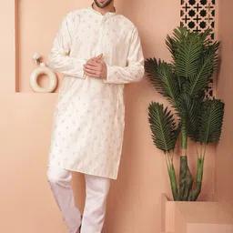 Anouk Ethnic Motifs Printed Floral Kurta-picture-13