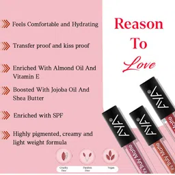 AYA Yes Its Truly Matte Smudge-Proof Liquid Lipstick - 2.5ml - Caramel Latte 08 image 4