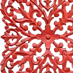 VAS collection home Red Textured Wooden Wall Panel-picture-31