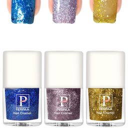PERPAA 3Pcs Long Lasting Gel Nail Polish - 5ml Each - Turquoise, Lavender, Yellow-picture-2