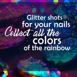 PERPAA Set Of 3 Glitter Light Reflective UV Gel Nail Polish 5ml Each - Shades 97-98-96 image 2