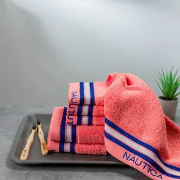 Nautica Coral 6-Pieces Cotton 500 GSM Towel Set-picture-15