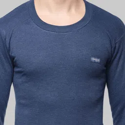 Dollar Men Blue T-Shirt & Bottom Thermal Set image 2