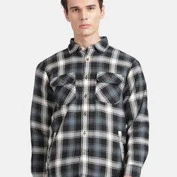 t-base Tartan Checks Cotton Casual Shirt-picture-13