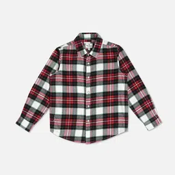 Pepe Jeans Boys Tartan Checks Spread Collar Long Sleeve Cotton Casual Shirt-picture-17