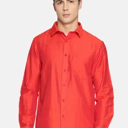TATTVA Men Orange Casual Shirt 70% Cotton-picture-24
