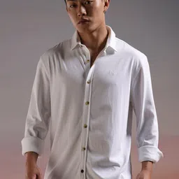 WROGN Spread Collar Long Sleeves Casual Shirt image 1