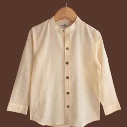 Peekaaboo Kids Boys Opaque Striped Casual Shirt-image-38