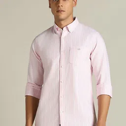 Dockers Men Striped Classic Fit Shirt-image-5