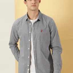 Thomas Scott Classic Slim Fit Micro Checked Pure Cotton Casual Shirt image 1