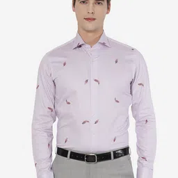 WYRE Men Purple Tight Slim Fit Printed Casual Shirt-picture-22
